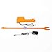Wanlecy Rechargeable Electric Livestock Prod, Long Safety Shock Prodder for Farm Cow Pig Sheep Cattle (65cm)
