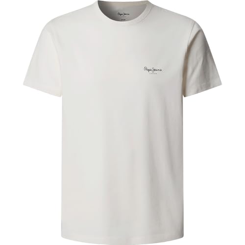 Original Basic 3n T-Shirt, Bianco (Bianco Sporco), XL Uomo