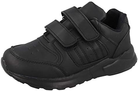 Strong Souls Boys Girls Faux Leather Trainers