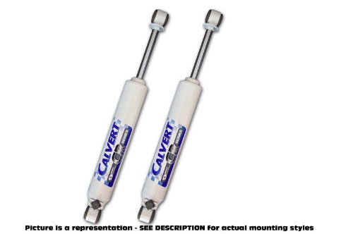 Calvert Racing CR32136 Rear Racing Shocks Pair - 9-Way Adjustable 64-77 A Body