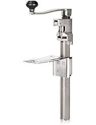 New Star FoodserviceÂ 7006841#1 Manual Table Can Opener with Plated Steel Base For Cans Up to 11â€ Tall