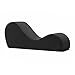 Liberator Kama Sutra Sex Chair Sensual Chaise – Black Micro-Velvetthumb 1