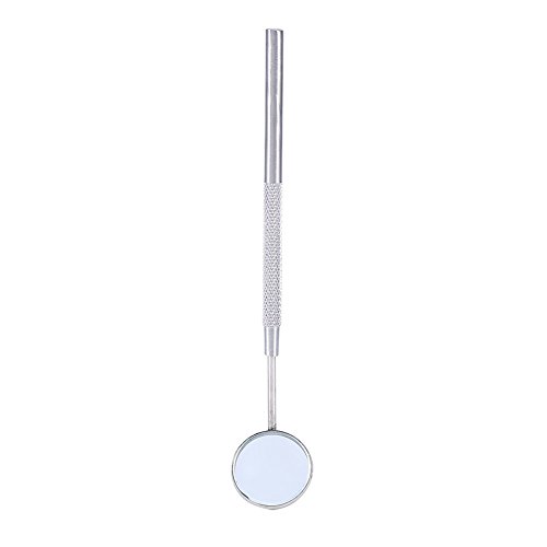 Delaman Stainless Steel Dental Mirror for Checking Eyelash Extension Applying Eyelash Inspection Tools