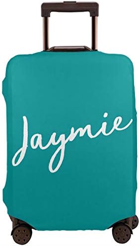 Personalised Name Travel Suitcase Cover Trolley Case Custom Luggage Protective Cover Fits 18-32 Inch Luggage