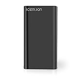 icemoon HD1080P Security Hidden Camera Motion Activated Spy Camera Portable Power Bank with 2000mAh, Loop Video Recorder Nanny Cam