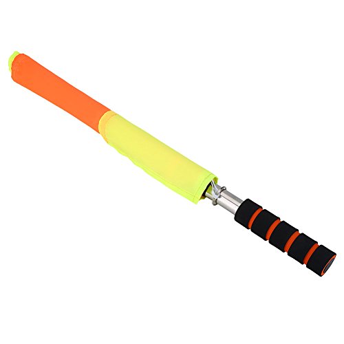 Qii lu 2Pcs/Bag Referee Flags, Referee Linesman Flag with Storage Bag for Sports Match Soccer Football Hockey Training - Thumbnail 3
