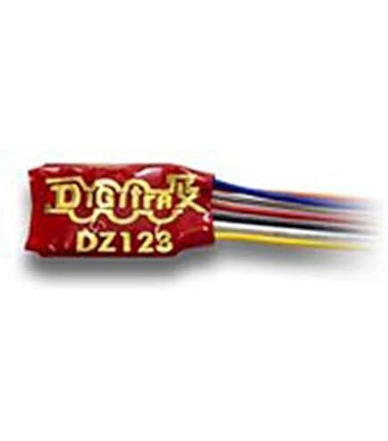 D Code Essix Z Dcc Decoder S6 Pin N Plug Back Emf 2-function1a 3 Digitrax DCC ...