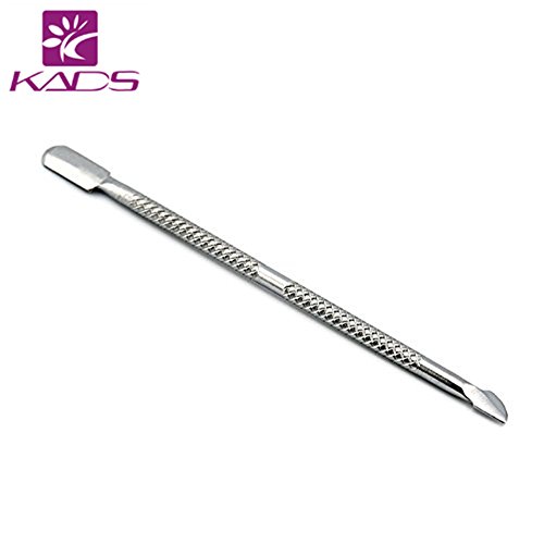 KADS 3pcs/set Stainless Steel Nail Tool Kits Scissor Nipper Cuticle Tool Spoon Pusher Dead Skin Remover Cutter Clipper Trimmer - Thumbnail 2