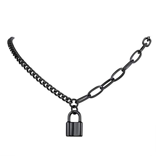 FindChic Customized Necklace for Women, Black