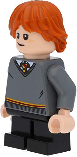LEGO Harry Potter Minifigur Ron Weasley (Kind) mit Zauberstäben – Bild 8