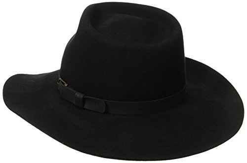 Kakadu Traders Australia Justin Wool Felt Hat, Black, X-Large