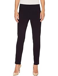 Elliott Lauren para dama control Stretch pantalones tobillo pantalones con espalda Ranura detalle