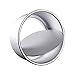 Bakerdream Anodized Aluminum Round Cheesecake Pan with Removable Bottom Push Pan Bakeware Round Cake Pan Chiffon Cake Mold (6 inch)