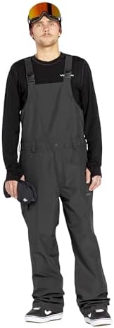 Amazon.com: Volcom Men's 3L Gore-Tex Relaxed Fit Snowboard Bib