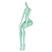 Fenteer Custom Moveable Joints Nude Doll Body Mold for Monster High Dolls DIY Making and Repairing Accessory Set of 5 Pieces