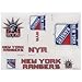 Wincraft NHL New York Rangers 88324014 Multi Use Decal, 11 x 17, Black