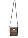 GUESS Women's Robin Mini Crossbody Top Zip Natural Crossbody Bag