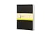 Moleskine Cahier Journals - 9-3/4'' x 7-1/2'', Black, Blank, Pkg of 3