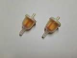 JOYSA 2 Pcs Fuel Filter For Chinese made 50cc, 70cc, 90cc, 100cc, 110cc, 125cc, 150cc, 200cc, 250cc ATV, GO-KART, DIRT BIKE, POCKET BIKE, SCOOTER