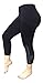 2 PACK SET - Stretch Maternity Leggings Seamless Solid Color Nursing Clothes Tights (ONE SIZE FITS ALL (MATERNITY), 2 Pack Black)