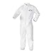 KleenGuard™ A40 Liquid & Particle Protection Coveralls (44305), Zipper Front, White, 2XL (Qty 25)