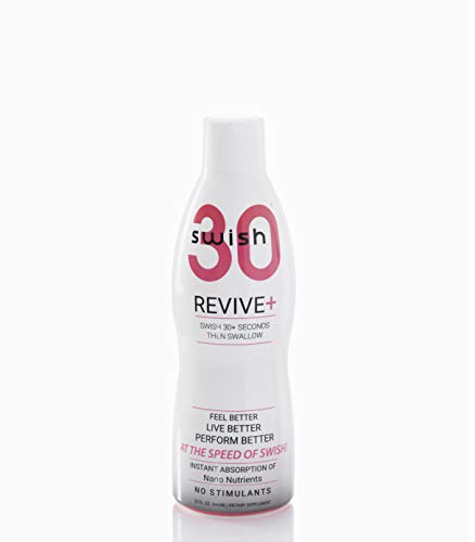 Swish30 Revive+ Keto Recovery Drink with Glutathione & Antioxidants | 32 oz Bottle | Vegan, Dairy Free, Gluten Free | Supports Mental Clarity, Joint & Muscle Health, Energy, Sleep, Cognitive Function