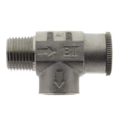 Photo 1 of 3/4" x 1/2" Stainless Steel Relief Valve, Non-Adjustable, 100 PSI