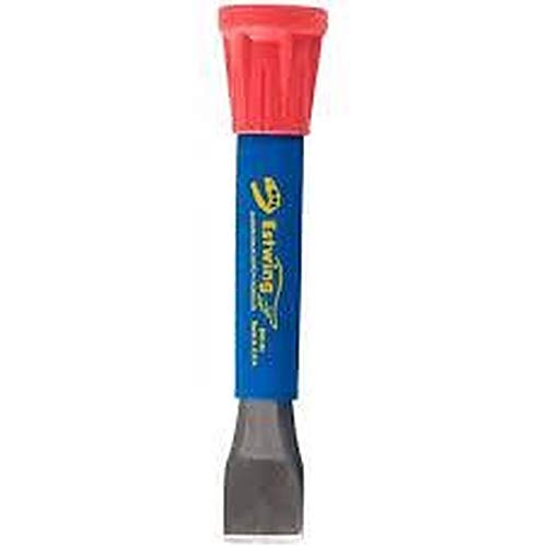 Estwing Rock Chisel 9" x 3/4" Geological Tool with Pointed Tip & Vinyl Cushion Grip ERC9C