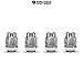 White Knight 1709S-4 Chrome M14x1.50 Bulge Acorn Lug Nut, 4 Pack