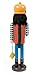 Traditional Wooden Collectible Hunter Nutcracker, Festive Christmas Décor, 15 Inch Tall Perfect for Shelves and Tables, 100% Wood