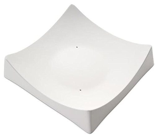 6.8" Medium Square Slumper B Dish - Bullseye Glass Fusible Glass Slumping Mold