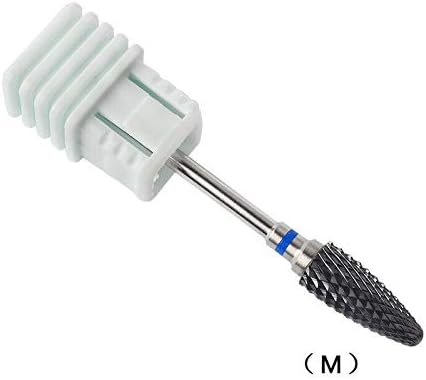 Nail Drill Bits SNERISE Ceramic Nail Drill Bits Gel Fine Medium Coarse - Image 3