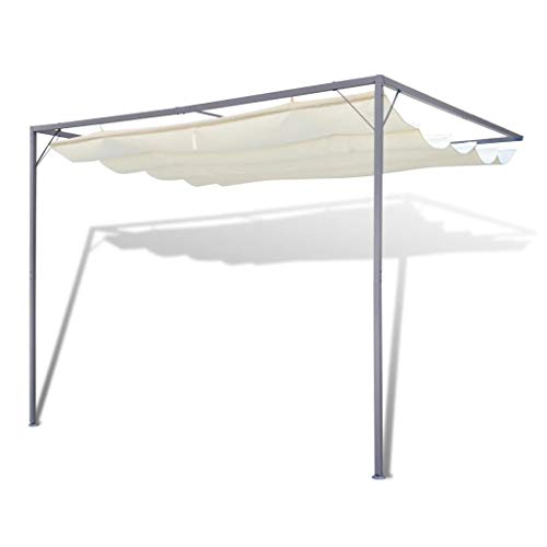 AyaMastro Outdoor Waterproof Gazebo Canopy Garden Awning Sun Shade Shelter with Ebook