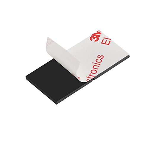 image for Ilyever 80 Pack Extra-Strong (Hold 100g) Magnet Squares with 3M Adhesi