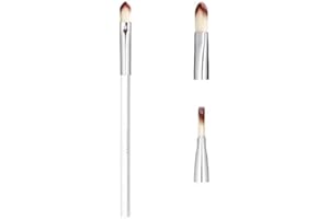 Undone Beauty Handcrafted Precision Angled Lip Brush with Soft & Durable Bristles for Cream & Powder - Vegan and Cruelty Free