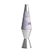 Lava Lite 2112 14.5-Inch Classic Silver-Based Lava Lamp, White Wax/Purple Liquid/Silver Base