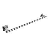 KES A2200-2 Bathroom Single Towel Bar Wall Mount, Brushed Finish, SUS304 Stainless Steel