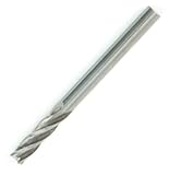 Steelex D2703 Solid Carbide End Mill, 1/8-Inch by 4 Flutes