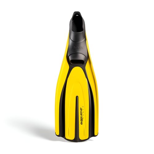Mares Fins Plana Avanti TRE Flipper - Yellow/YL, Size 40