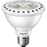 Philips PAR30 LED Short Neck Bright White Light Bulb 750-Lumen, 3000K Dimmable, 8W (75-Watt Equivalent), Wet Location Indoor-Outdoor, E26 Base, 6-Pack