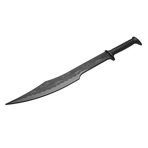 Martial Arts Black Polypropylene Full Contact Warrior Spartan Sword