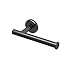 Gatco 4243MX Latitude II, Euro Tissue Holder In Matte Black, 6.88