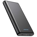 Portable Charger Power Bank 24800mAh High Capacity External Battery Smaller Size Lighter Weight Backup Battery Compatible with Smart Phone, Android Phone, Tablet and More