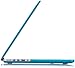 Kuzy Compatible with MacBook Pro 15.4 inch Case Model A1398 with Retina Display Soft Touch 15 inch Plastic Hard Shell Cover for Older MacBook Pro 15.4 inch, Aqua Blue