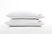CGK Unlimited Standard Size Pillows 2 Pack - Fluffy and Comfortable - White 20 x 26 Inch - Comfy Fluff and Plush - Two Pillow Set - Standard - Softer Than Feather Goose Down - Luxury Hotel Quality