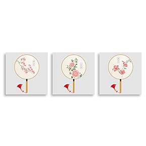 3 Panel Chinese Traditional Style Painting Wall Bedroom...