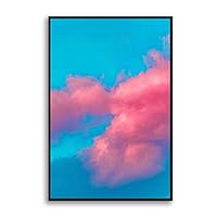 Framed Canvas Wall Art Clouds and Colors Canvas Prints Home Artwork Decoration for Living Room,Bedroom - 16x24 inches