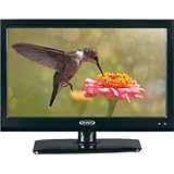 Jensen JTV1917DVDC 19" Inch RV LCD LED TV with Build-In DVD Player, High Performance Wide 16:9 LCD Panel, Resolution 1366 x 768, Integrated HDTV (ATSC) Tuner, HDTV Ready (1080p, 720p, 480p), 12V DC