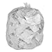 Trash Bags, 45 Gallon Clear Coreless Rolls, Light Duty Trash / Recycle Bags, 30 Bags, 40 x 48 x .7 Mil (17.5Mic)
