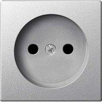 Schneider Electric mtn2030 – 0460 Deckel Steckdose 2P, Aluminium